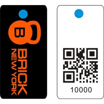 Membership Key Tags Custom Printed 1000 pack